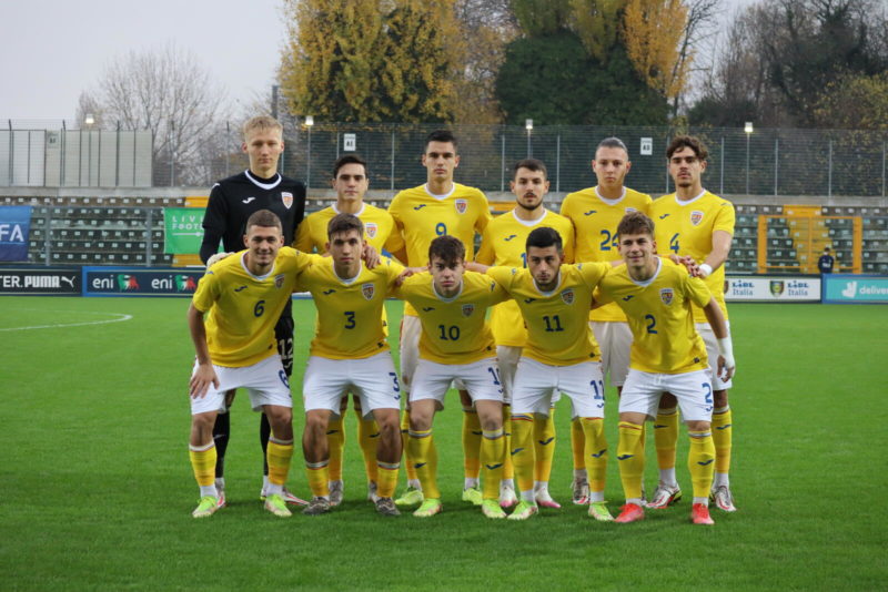 Umilință la fotbal U20