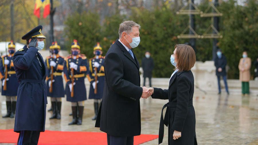 Președinta Republicii Moldova, Maia Sandu, se va întâlni, la Palatul Cotroceni, cu președintele Klaus Iohannis