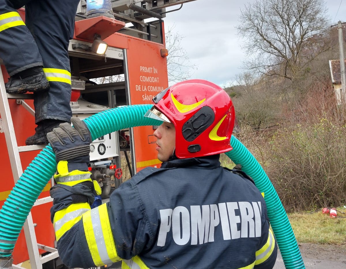Incendiu de la Miercurea Ciuc a fost localizat și nu mai există pericol de propagare
