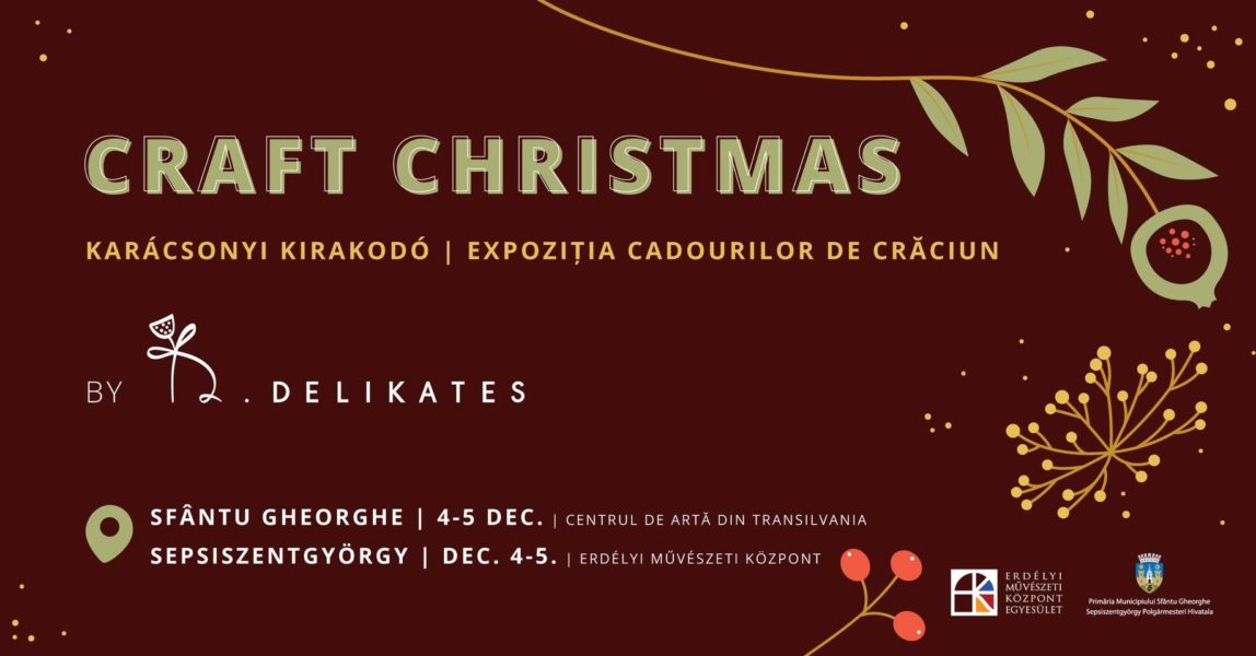Covasna: Creaţii ale unor designeri locali prezentate în cadrul Expoziţiei cadourilor de Crăciun