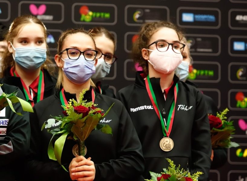 Bronz pentru România la Mondialele de tenis de masă