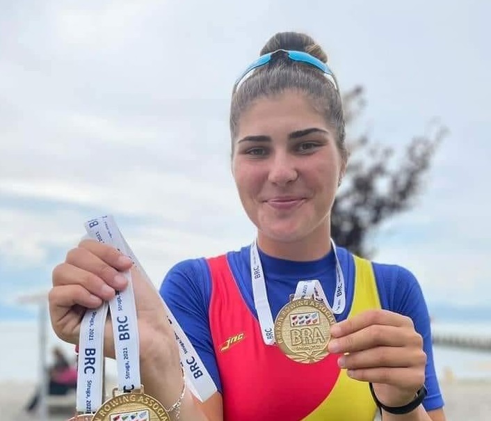 Canotoarea Ancuța Ungurean, sportiva anului în județul Mureș