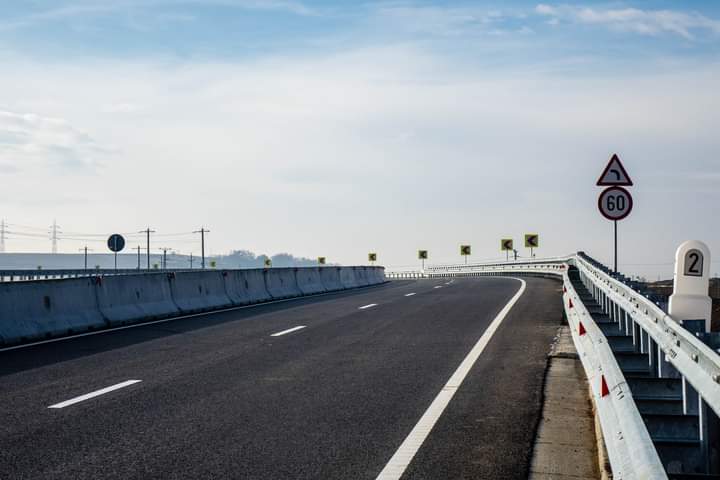 Sibiu: 210km/h și un șofer pe sens opus, toate pe Autostrada A1