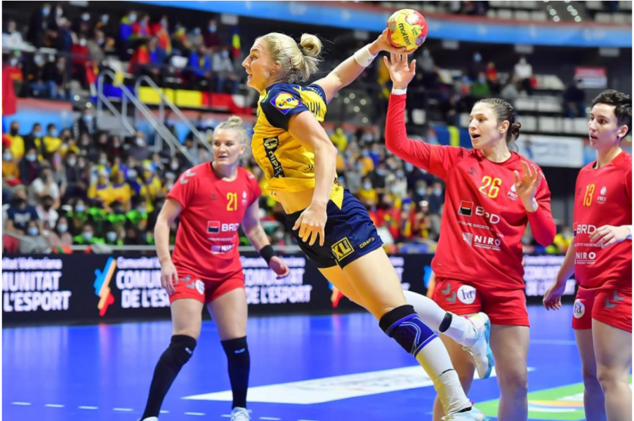 Înfrângere cu Suedia la handbal feminin