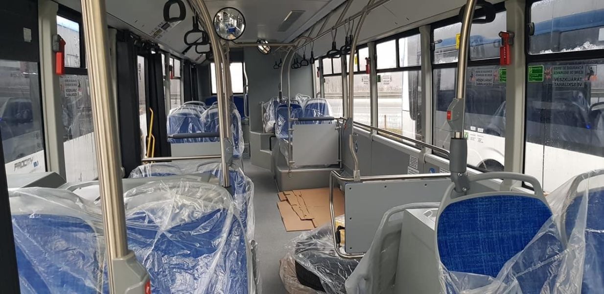 Cele 20 de autobuze noi ale Târgu Mureșului sosesc în această seară