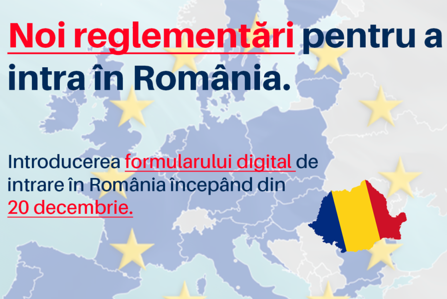 De luni intră în vigoare formularul digital pentru ce care sosesc în România