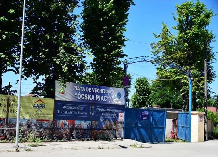Acces și pe bază de test negativ în Piața de vechituri și Piața Armatei din Tg. Mureș