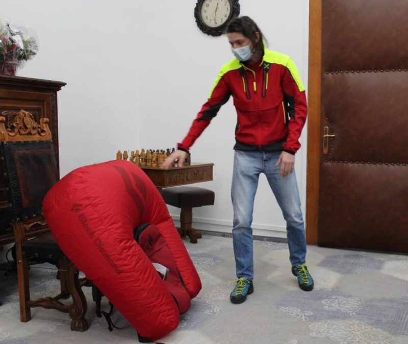 Salvamontiștii sibieni au fost dotați cu rucsacuri performante