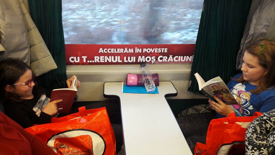 ”T…Renul lui Mos Crăciun!” , gata de plecare din Gara Tg. Mureș