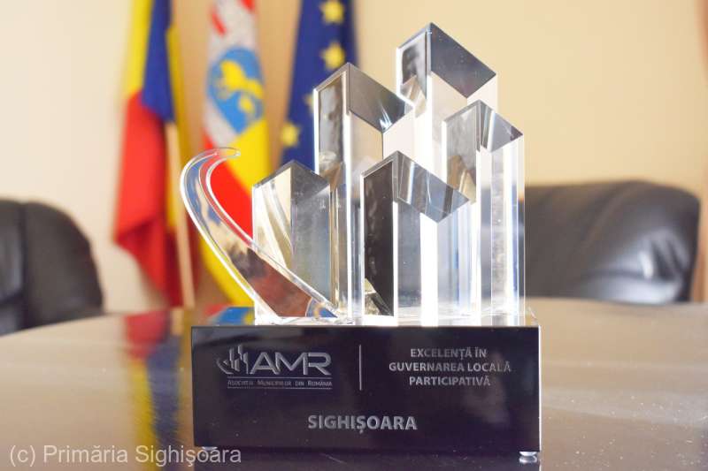 Sighișoara, premiată la Gala AMR 2021