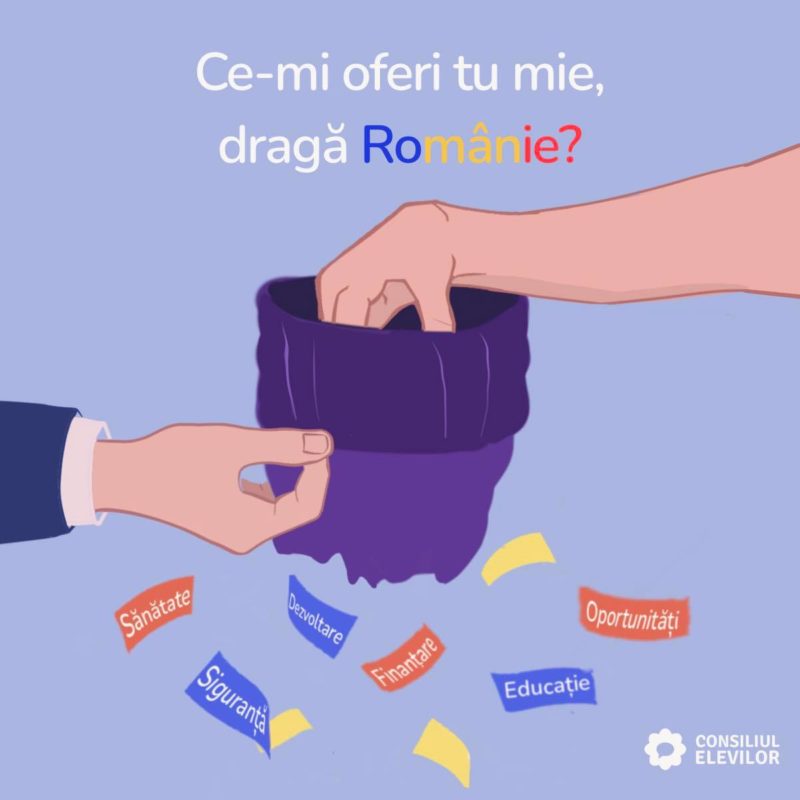 Consiliul Naţional al Elevilor cere adoptarea unui algoritm complex de calcul al riscului epidemiologic dintr-o şcoală