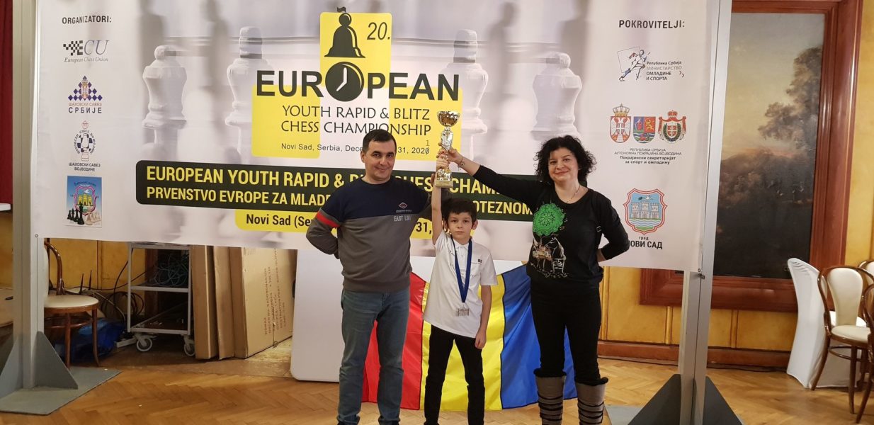Vladimir Șofronie, vicecampion european la șah