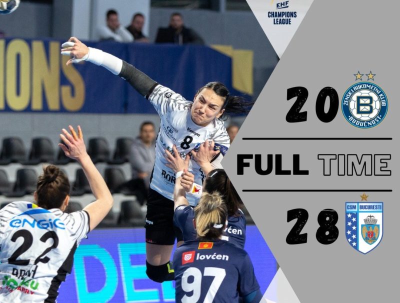 Handbal feminin: CSM București s-a impus în Muntenegru