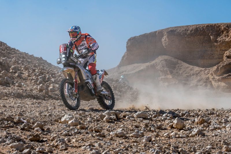 Gyenes, locul 41 în etapa a 6-a a Dakar-ului