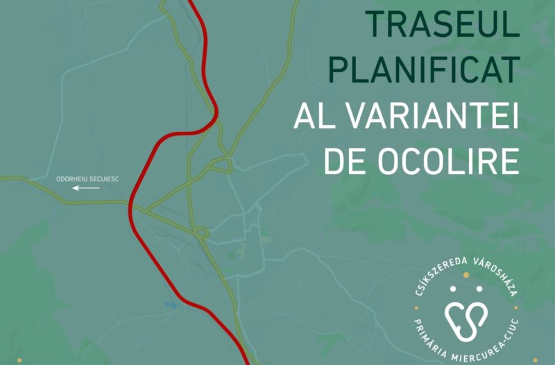 Se relansează proiectul de construire a șoselei de centură la Miercurea Ciuc