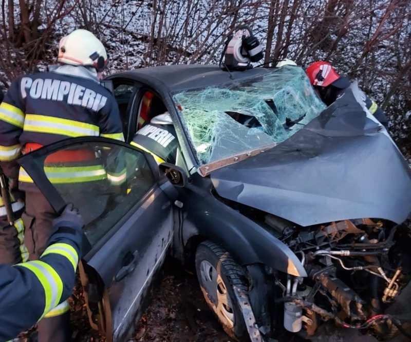 Accident rutier produs în municipiul Sighisoara la iesire spre Mediaș