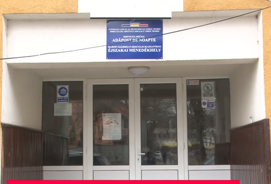 Adăpostul de noapte din Târgu Mureș este ocupat în proporție de doar 30%