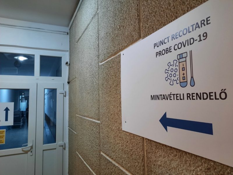 Testări COVID gratuite la SJU Miercurea Ciuc