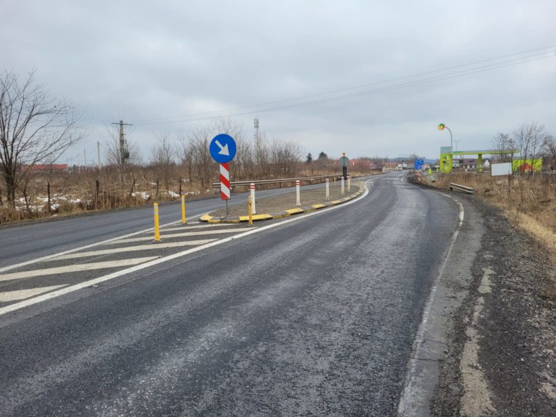 Au fost furate sistemele de iluminare montate pe DN 1, la graniţa dintre judeţele Braşov şi Sibiu