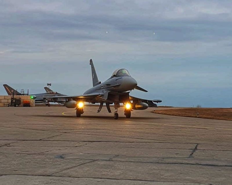 Germania a trimis României șase avioane Eurofighter și un detașament format din 75 de militari