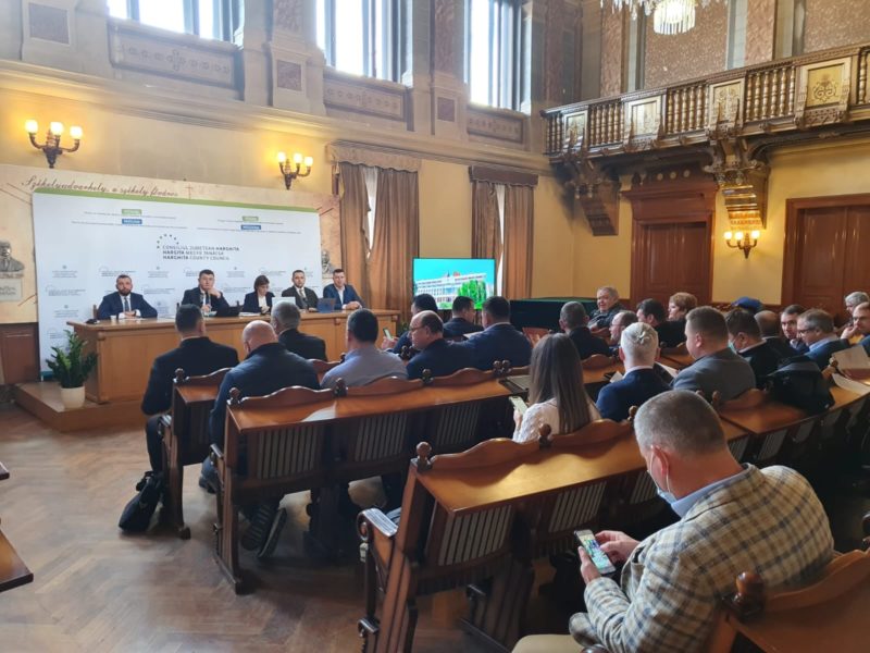 Harghita: A fost adoptat bugetul judeţului pe 2022