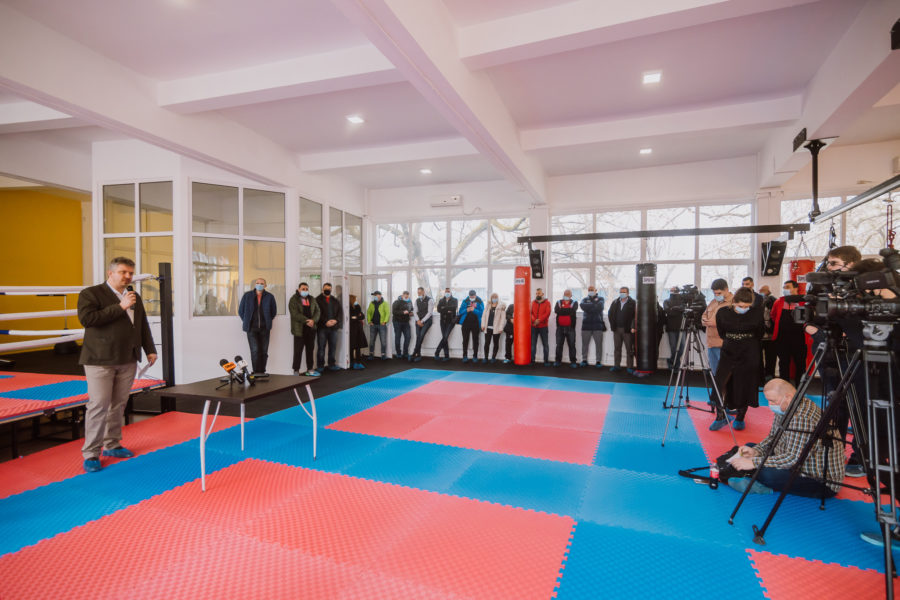O nouă sală de sport destinată sportivilor profesioniști, inaugurată la Tg. Mureș