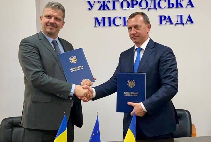 Mun. Tg. Mureș, solidar cu locuitorii orașului ucrainean Ujhorod