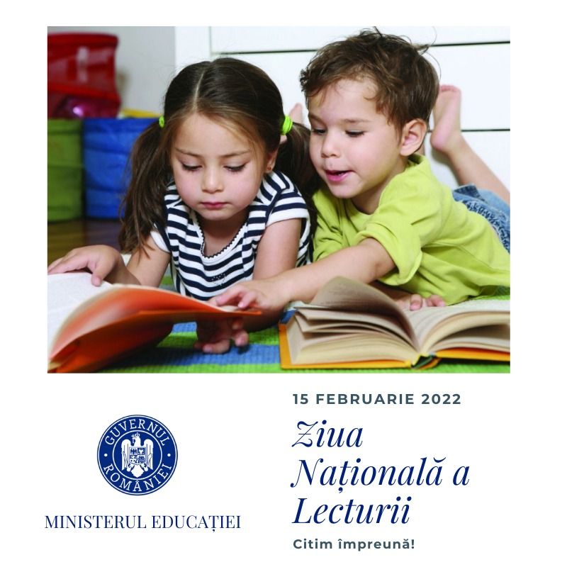 Program şcolar modificat pe 15 februarie, de Ziua Naţională a Lecturii