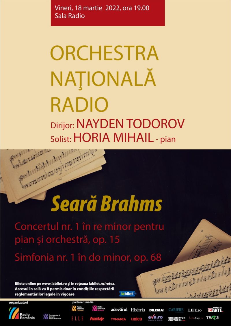 Seară Brahms – 125 de ani de la trecerea în neființă