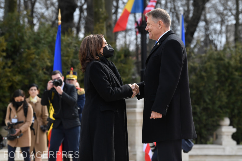 Vicepreşedintele Statelor Unite ale Americii, Kamala Harris, a ajuns în România