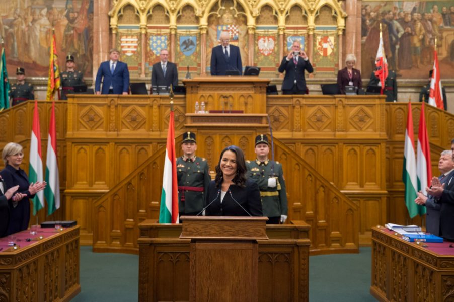 Katalin Novak, prima femeie aleasă preşedintă a Ungariei