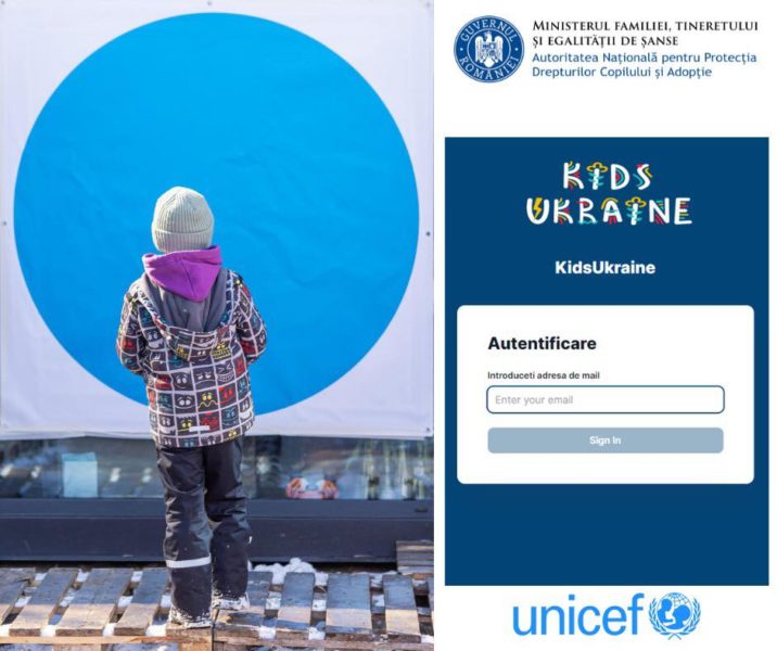 KidsUkraine, aplicaţie dedicată gestionării situației copiilor ucraineni care au sosit neînsoțiți de părinți în România