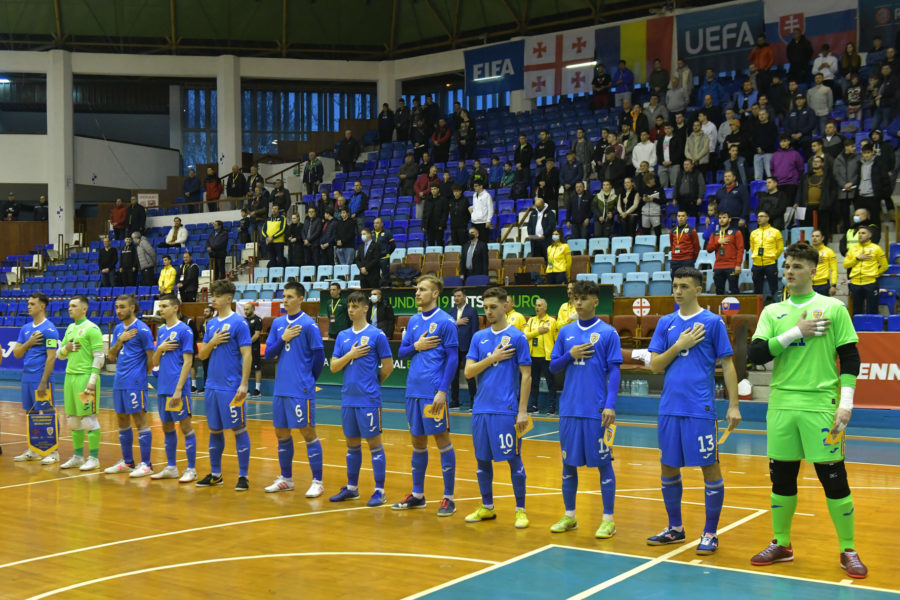 România – Georgia 3-2 la futsal