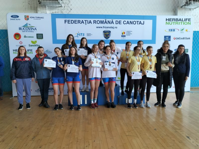 Șapte medalii pentru mureșeni la Naționalele pe ergometru