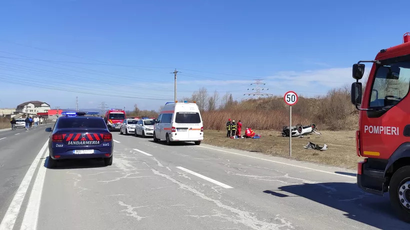 UPDATE: Accident grav în cadrul unui raliu din Brașov