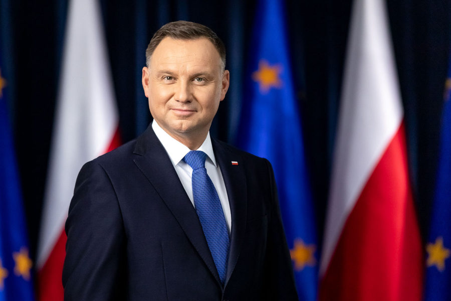Preşedintele Poloniei, Andrzej Duda, în vizită la București