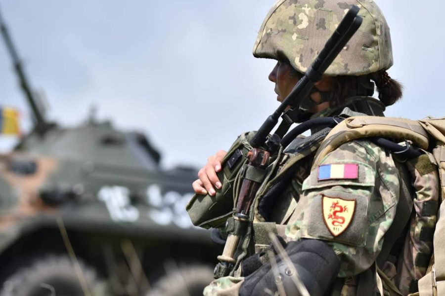 Exercițiu cu peste 400 de militari, la Cincu