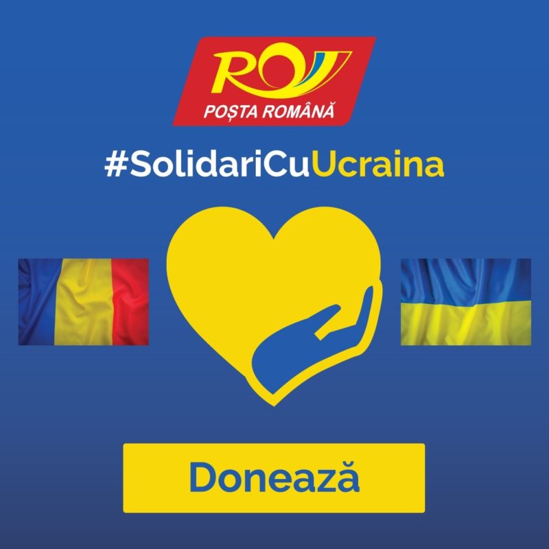 Poşta Română a înfiinţat la Sfântu Gheorghe trei puncte pentru colectarea ajutoarelor umanitare destinate Ucrainei Poşta Română a înfiinţat la Sfântu Gheorghe trei puncte pentru colectarea ajutoarelor umanitare destinate Ucrainei