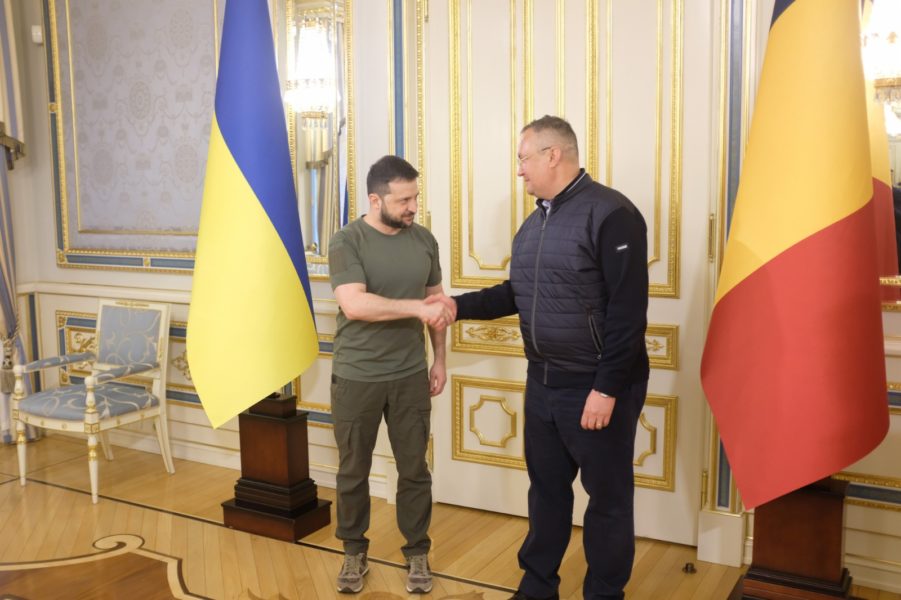 Ucraina are sprijinul deplin al Românei în eforturile de a opri agresiunea ilegală şi imorală a Rusiei