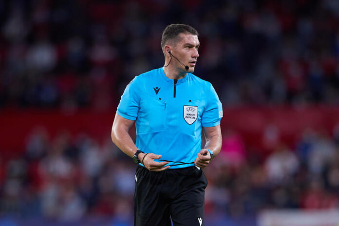 Arbitrii români la meciul Manchester City-Atletico Madrid