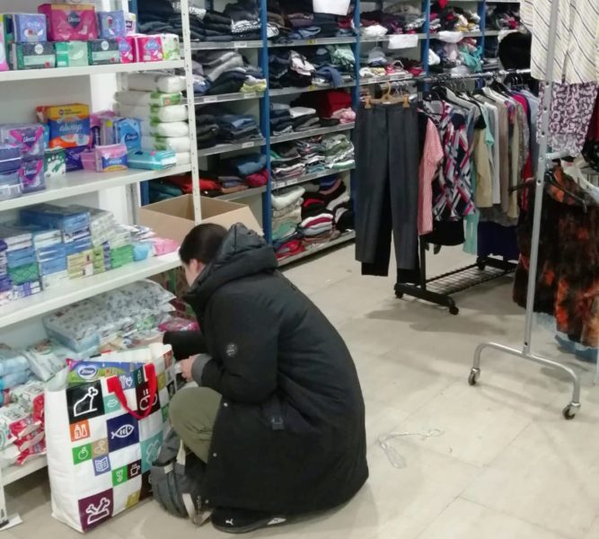 180 de refugiați au beneficiat de ajutorul magazinului social din Tg.Mureș