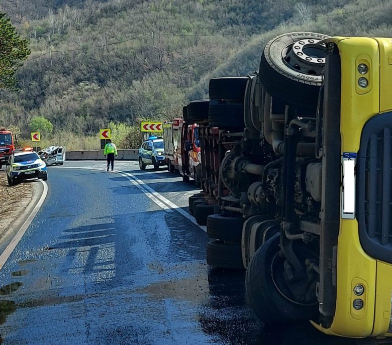 Trafic restricționat pe DN13, în județul Brașov