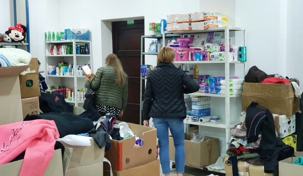 Magazinul social din Tg.Mureș, sprijin real pentru ucraineni