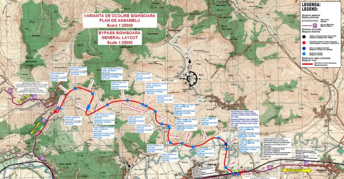   Încep lucrările la centura de ocolire a Municipiului Sighișoara