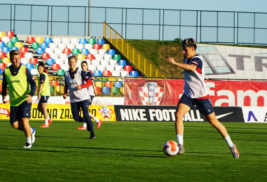 Croația și România, adversare la fotbal feminin