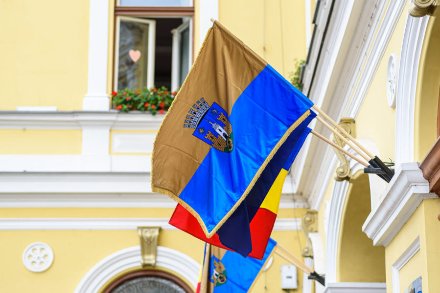 Steagul Municipiului Sfântu Gheorghe a fost anulat în instanță