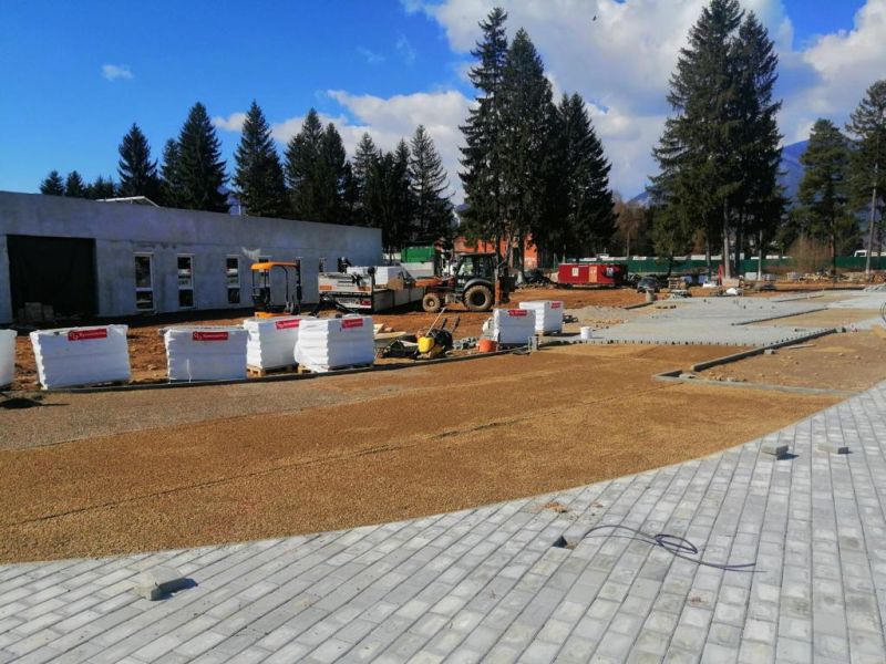 Bază sportivă modernă, la Zărneşti, la finalul anului