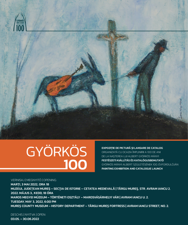 GYÖRKÖS 100 – vernisaj și lansare de catalog la Muzeul Județean Mureș