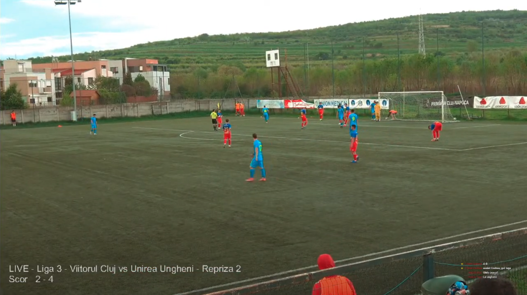 Unirea Ungheni a câștigat la Cluj, cu Viitorul