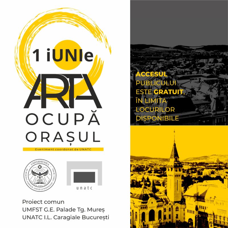 De 1 iunie, „Arta ocupă orașul”, la Tg.Mureș